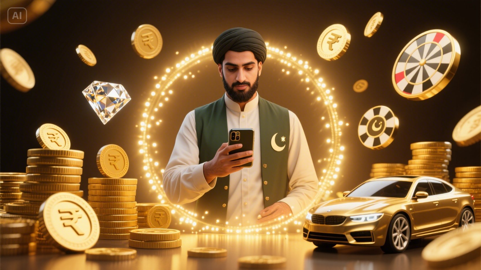 InstaslotsDeposit once and get 200% instantly on your first recharge! Pakistani players can play safely, win more, and cash out their PKR instantly.